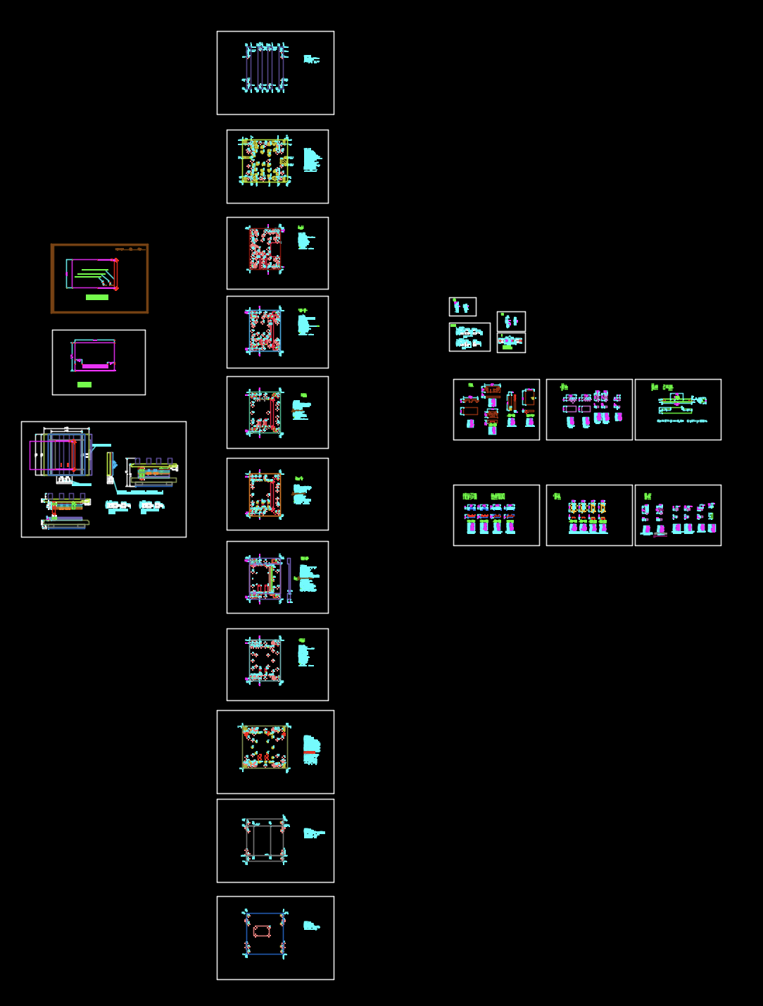 薄铝板下料冲压模具图